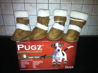 Hugs Pugz Shoes for Dogs Boots Large