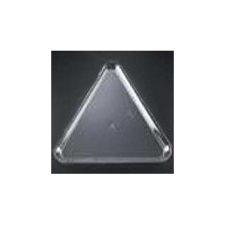 161616B Party Tray 16in Equilateral Triangle Black Tray 20