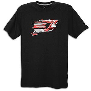 Jordan CP Crafted Logo T Shirt   Mens   Basketball   Clothing   Black