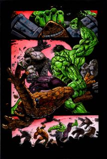  Bisley Original Art Incredible Hulk 620 Page 5 Marvel Comics