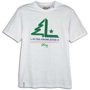LRG Tek Knowledge S/S Knit   Mens   Casual   Clothing   White