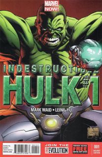 Indestructible Hulk 1 1 100 Quesada Variant Marvel Now