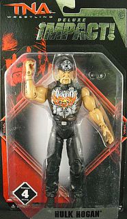 Hulk Hogan TNA Deluxe Impact 4 Toy Wrestling Figure