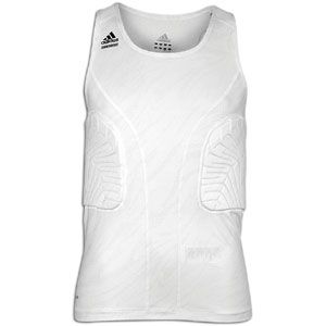 adidas Padded GFX Tank   Mens   Basketball   Clothing   White