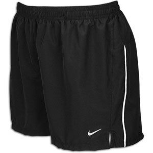 Nike 4 Woven Short   Womens   Running   Clothing   Black/White