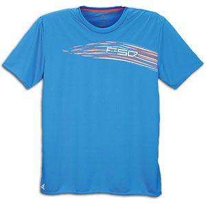 adidas F50 Poly T Shirt   Mens   Soccer   Clothing   Blue Bright