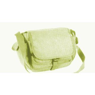 Canvas Messenger Bag Army Military Olive Green Color