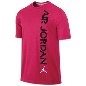 Jordan AJ Bright Lights T Shirt   Mens   Sport Fuchsia/Black/White
