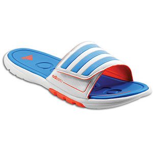 The adidas adiZero SuperCloud Slide 2 features an adjustable upper and