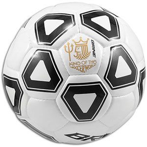 Brine Trident Soccer Ball   Soccer   Sport Equipment   White/Black