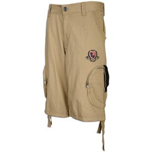 Coogi Aussy Zip Pocket Short   Mens   Casual   Clothing   Khaki