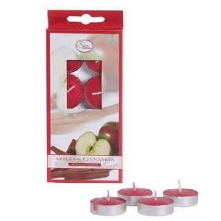 Apples and Cinnamon Tealight Scented Candle 8 Pack (Spa
