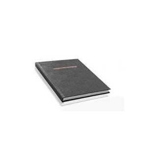 BookFactory® Black Engineering Notebook   96 Pages (.25