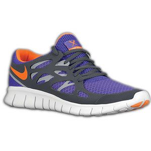 Nike Free Run + 2   Mens   Running   Shoes   Pure Purple/Total Orange