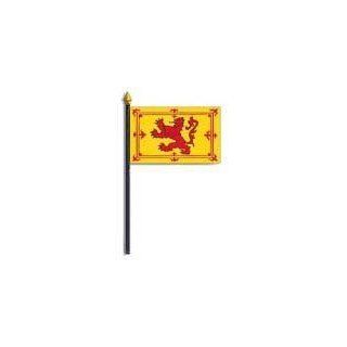 Scotland Royal Banner   Hand Flag 4 x 6 inch: Patio, Lawn
