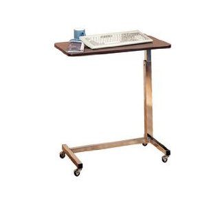 Standard Automatic Overbed Table Gunstock Walnut   Model