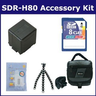 Panasonic SDR H80 Camcorder Accessory Kit includes