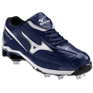 Mizuno 9 Spike Classic Low G6 Switch   Mens   Baseball   Shoes   Navy