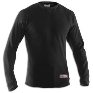 Under Armour Thermal 2.0 Crew   Mens   Training   Clothing   Black