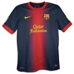 Nike Dri Fit Soccer Replica Jersey   Mens   Barcelona   Midnight Navy