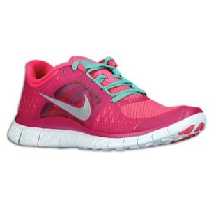 Nike Free Run + 3   Womens   Running   Shoes   Pink Force/Reflective