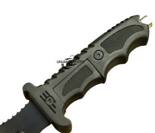 13 SURVIVOR TACTICAL BOWIE HUNTING KNIFE w/ GLASS BREAKER Survival