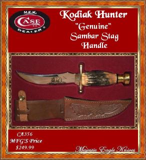  stag handle big game dear and elk hunter knife mfg s price $ 249 99