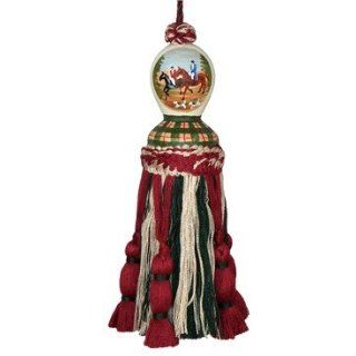 123 Creations C453 8 Inch Hunt   Hand Painted Tassel Home