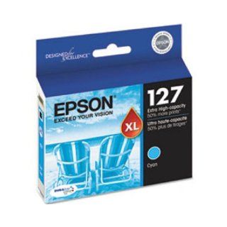  High Capacity Cyan Ink Cartridge (OEM #127) 755 Pages Electronics
