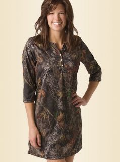 Womens Clothing CAMO NIGHT SHIRT Hunting Gear Clothes Camouflage