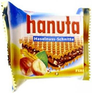 Ferrero Hanuta Wafers with hazelnut Cream (2s ) Grocery