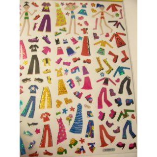 Laser Stickers ~ Fashionable Wear (127) Toys & Games