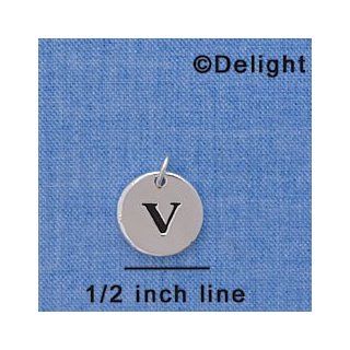C4374 tlf   v   1/2 Disc   Silver Plated Charm: Home