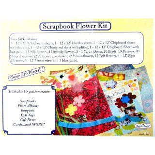 Scrapbook Flower Kit 130 Pieces Create Scrapbooks Albums