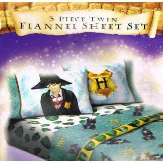 Harry Potter Twin Flannel Sheet Set + Bonus Backpack
