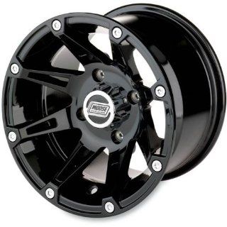 Moose Type 387X Rear Wheel   12x8   4+4   4/136   Black 387MO128136GB4