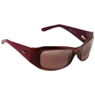 Maui Jim Hibiscus 134 Sunglasses Color: Burgundy/Rose Lens