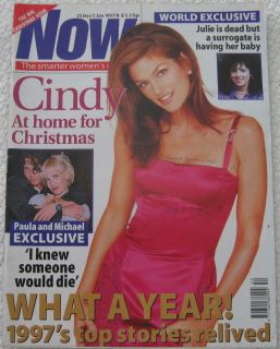 NOW   UK  Jan 1, 98   Hutchence, Yates, Cindy Crawford, Review of
