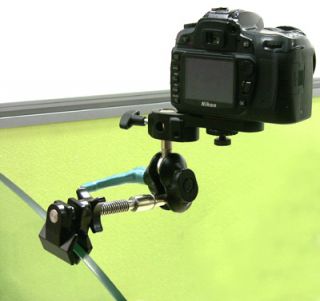 Proaim Camera Clamp Mount for 5D Mark II D90 HF10 HV20