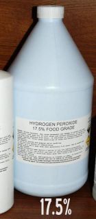 Food Grade Hydrogen Peroxide 1 Qt Book Dropper