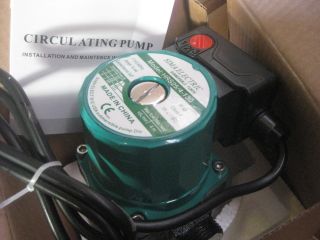   Circulator hot water Pump 3 speed 17gpm 115VAC BOILER HYDRONIC SAVE