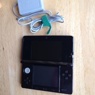 Nintendo 3DS Cosmo Black Handheld System NTSC