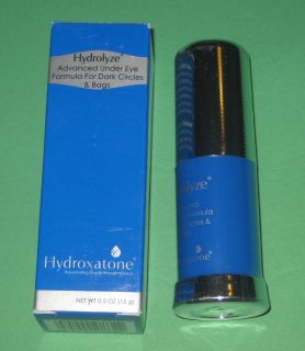 Hydroxatone Hydrolyze Advanced Under Eye Formula 0 5oz