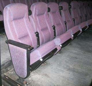 April Seating Concepts Flip up Armrest Fixed Back Theater Seat