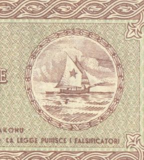 YUGOSLAVIA   ITALY * 10 Lira (Lir, Lire) 1945 UNC  *PR3 *ISTRIA, FIUME