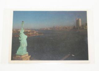 1983 Statue of Liberty Fundraiser Postcard Lee Iacocca