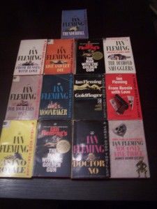 Vintage Ian Fleming Paperback Lot of 12 Books
