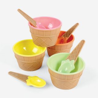  Colored Plastic Kid Ice Cream Social Bowls Party Everyday New
