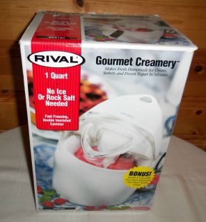 Rival Ice Cream Maker GC8101 Ice Cream Sorbets Frozen Yogurt Electric