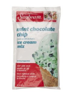 New Sunbeam FRSB11 8MCC Mint Chocolate Chip Ice Cream Mix